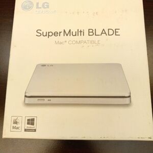 LG Super Multi Blade Ultra Slim Portable DVD Writer.